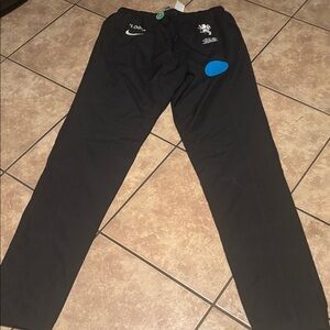 Nike Black Sweatpants with White Logo